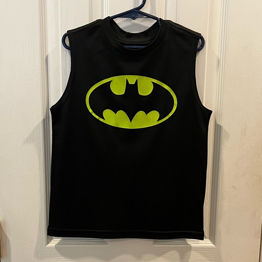 Boys Sleeveless Batman Tee